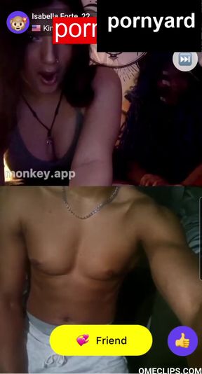 Athletic blondes engage in amateur webcam intercourse during
