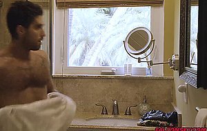 Boyfriends Beau Butler and Diego Sans have poolside sex