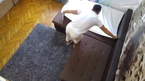 behind the scenes of busty blonde kyra hot massage & fuck