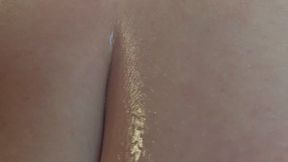 Close-up Oiled Clevage JOI
