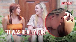 Enticing goomah's red head sex