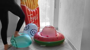 hot balloon & inflatable mass pop