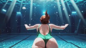 Underwater Fetish Fantasies #16B: Confessions of a Breathless Depths Dive (Animated)