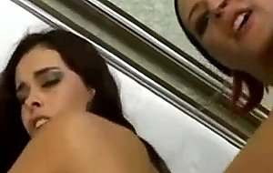 Latina fucks girl ass