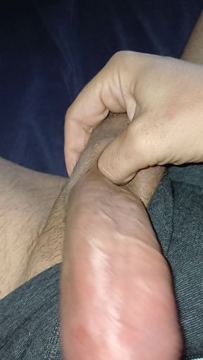 Handjob with Close-Up Cumshot