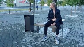 [abx][571] - Blond Twink Jerks Off Near The Plant. Extreme