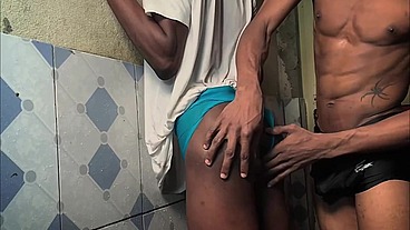 Wet boys erotic shower show A