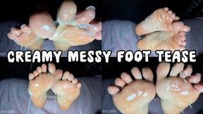 Sparkly Pedicure Creamy Foot Tease (WMV)