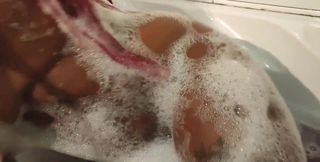 Birthday Sex Party in the Bath