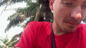 I'm eating rambutan in saigon
