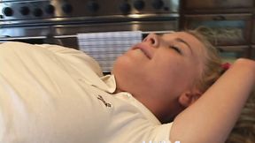 ”Little Summer Kitchen Masturbate”