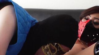 Transgender Cosplay Babe VENUS LUX Fucks Herself With A Dildo - POV