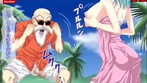 Maestro Rochi Fucks Bulma for XXX Hentai Action with Goku