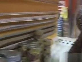 Adorable playgirl is getting her fur pie delighted in public