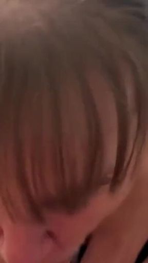 Wow He Blew a Gigantic Load in My Mouth! Sorry I Couldnt Show It I Had to Swallow It Down or Risk Looking It Everywhere! You Kno