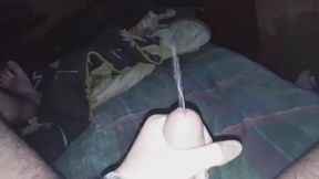 Cumshot and moaning ) enjoy