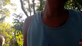 comi uma desconhecida sem camisinha na cachoeira * preta fogosa * joao o safado *