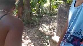 comi uma desconhecida sem camisinha na cachoeira * preta fogosa * joao o safado *