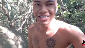 comi uma desconhecida sem camisinha na cachoeira * preta fogosa * joao o safado *