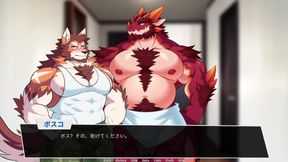 Dragon and Rhino Wedding - Cum in Ass Furry Fun