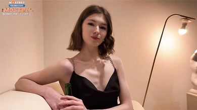 Russian brat collapses after prom cowgirl gets ass filled