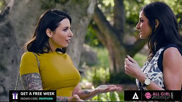 Silvia Saige and Ivy Lebelle meet for a relaxing massage session that