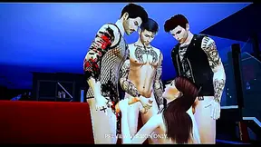 Bazo Ryu Saves His Lover in Hot 3D Hentai Escape – Wild Passions Ignite