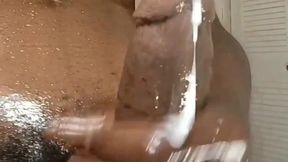 my big black dick grew so long thinking about your tight wet pussy dirty talking busting a hard nut!