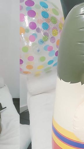 2cam B2p Inflatable Boxeo Man Pop Hhells