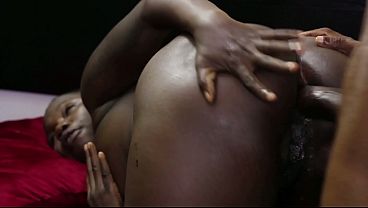 Nigerian MILF taking All Big Dicks in Her Asshole