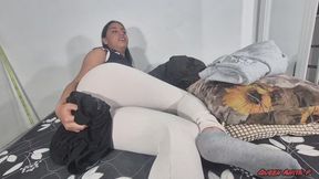 Brunette Cleaning the House and Farting - by Pietra Hunter - Part 1