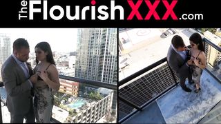 Balcony and Shower Sex Competition inside LA