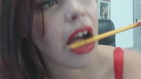 Oral Fixation - Chewing My Pencils in Half 480p wmv