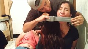 MILF and Girls in Bondage Trouble