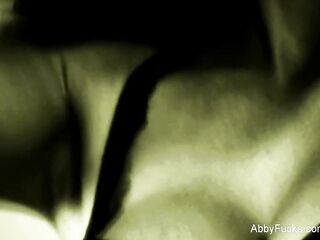 Abigail Mac fingers herself hard