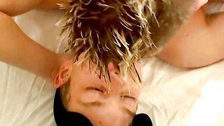 Wild chainsmoking and bareback fucking by uncut Michael Sipos and Stacey