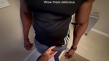 Our chemistry is different, this naughty guy only lets his pubic hair grows just to see me. I loved feeling his load inside of me