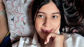 MY STEPBROTHER ASKS ME FOR AN ASS