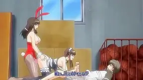 Rival Tennis Stars Collide in Hot Locker Room Three-Way Showdown