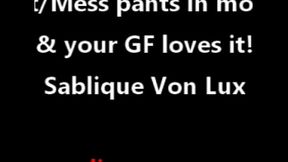 Male desperation wet &amp_ mess with girlfriend Sablique Von Lux