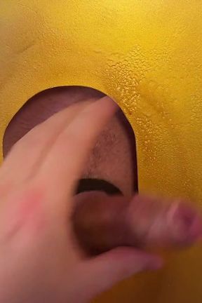 Gold Gloryhole - I Just Wanted to Suck Him Slow Then the Real Shock Came