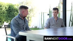 RawNextDoor.com - Gay Scott Finn's eagerness to suck off hung twink Danny Gunn
