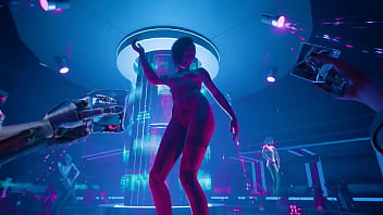 Judy X Johnny Silverhand hidden sex scene