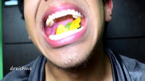 Eating gummy bears