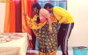 I Fucked My Big Butts Hot Maid with Creampie Scene