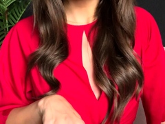 Hot brunette amateur MILF rides hubbys cock