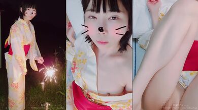[climax] Yukata girl and fireworks, then blowjob, cowgirl, normal position Nakadashi...