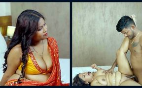 Desi Indian Married Girlfriend in Saree Was Fucked Hard by Boyfriend in Hindi Audio