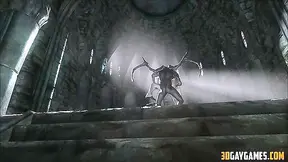 Vampire Claims His Human Prey in Fiery Moonlit Submission