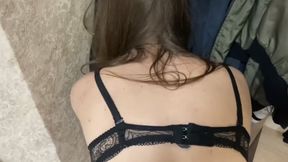 18-Year-Old Guy Fucked His Neighbor While Standing Doggy Style